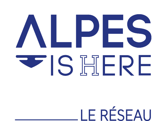 ALPES ISHERE RESEAU bleu fond transparent logo alpes Ishere