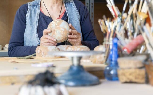 Photographe reportage artisan ceramiste Isère