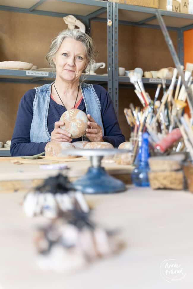 Photographe reportage artisan ceramiste Isère