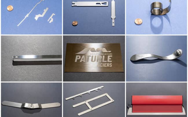 Photo de produits en acier