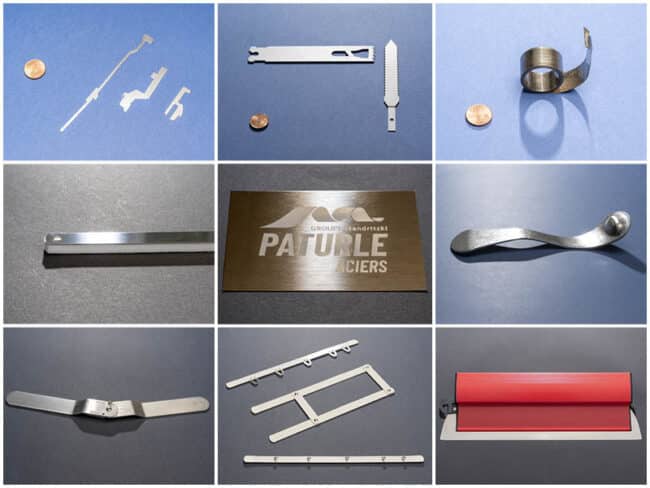 Photo de produits en acier