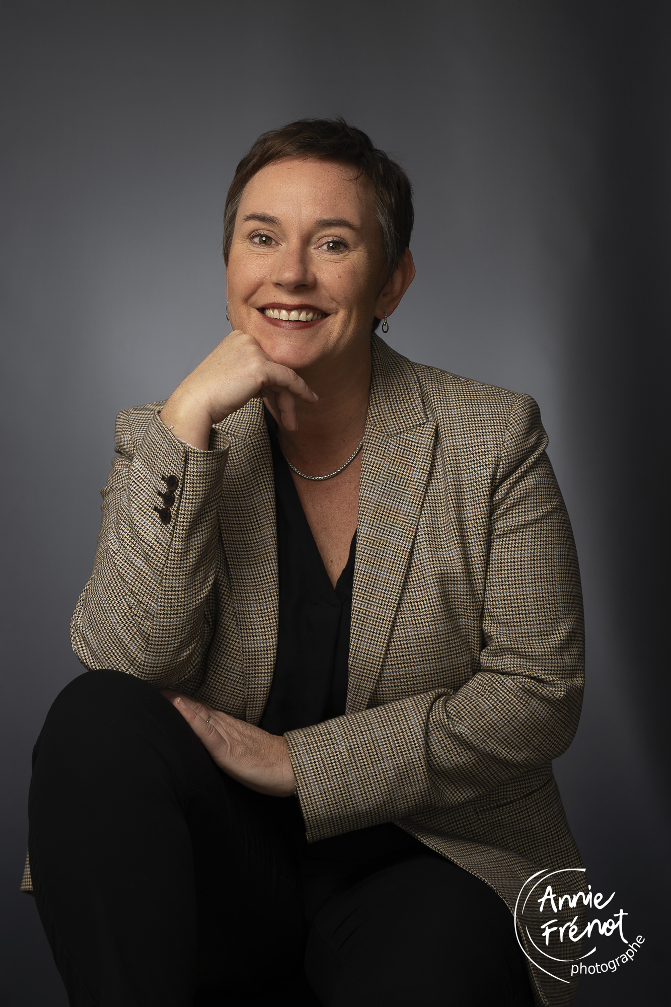 Photographe corporate Portrait femme Gresivaudan