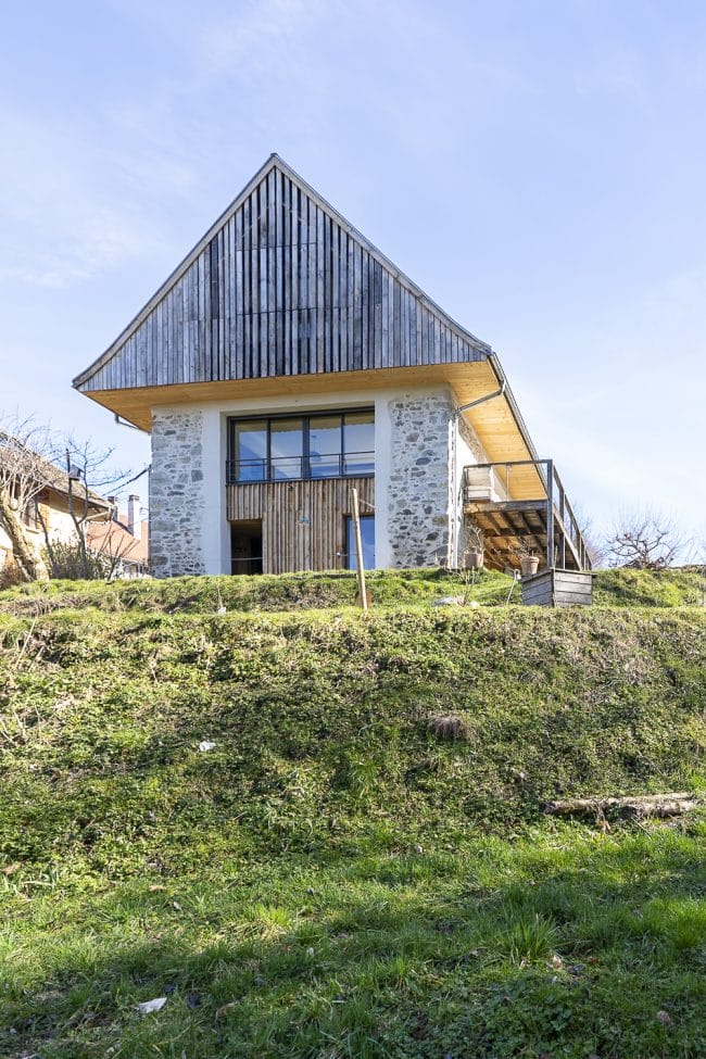 Photographe architecture : grange rénovée par Architecte Joëlle PERSONNAZ